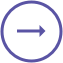 Arrow right purple circle